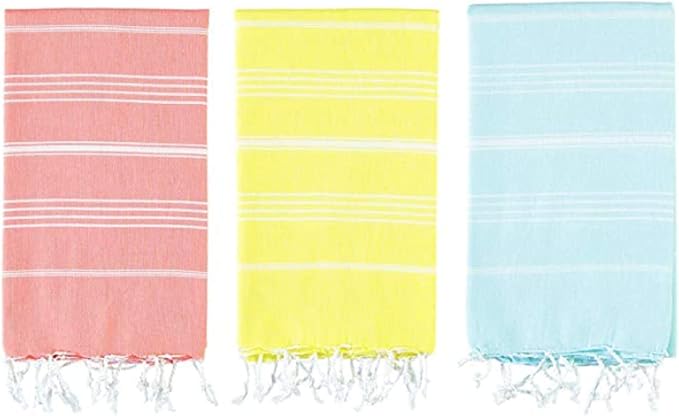 XL Turkish%100 Cotton Bath Beach Spa Sauna Hammam Yoga Gym Hamam Towel Fouta - Image 2