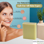 Simple Scents Australia French Pear Scented Natural Soap Bars, 3.5oz - Image 5