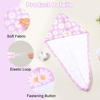FIOBEE Microfiber Hair Towel Wrap - Image 3