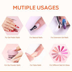 modelones Gel Nail Polish Base Coat, 15 ML 2026 Upgraded Formula Clear High - Image 6