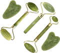 Jade Roller & Gua Sha Set 5 in 1 Facial Massager Tools by fuvooi