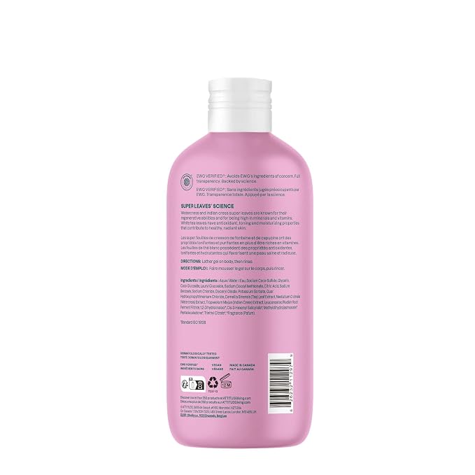 ATTITUDE Body Wash, EWG Verified Shower Gel, Dermatologically Tested, Plant and - Image 8