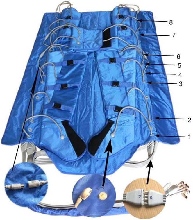 3 in 1 Pressotherapy Far Infrared Sauna Blanket Heating SPA Body Detox Machine - Image 4