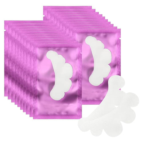 100 Pairs Cloud Shape Eye Under Gel Pads Eyelash Extensions Patches, Lash by Mekupeu