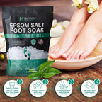 Tea Tree Oil Foot Soak with Epsom Salt - Image 2