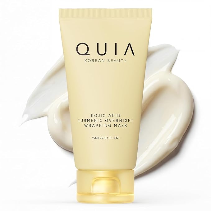 QUIA Turmeric + Kojic Acid Overnight Wrapping Mask – Hydration Mask by QUIA