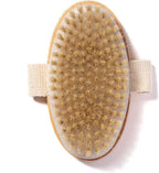 Dry Body Brush – Eco-Friendly Natural Bristles by EssentialAura