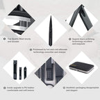 Manicure Set, Travel Mini Nail Clippers Kit Pedicure Care Tools - Image 5