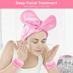 my novel things Hair Band for Washing Face, Adjustable Skincare Spa Headband - Image 3