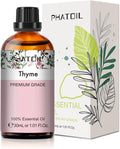 Thyme Essential Oil, 1.01Fl.Oz PHATOIL Pure Essential Oil Singles by PHATOIL