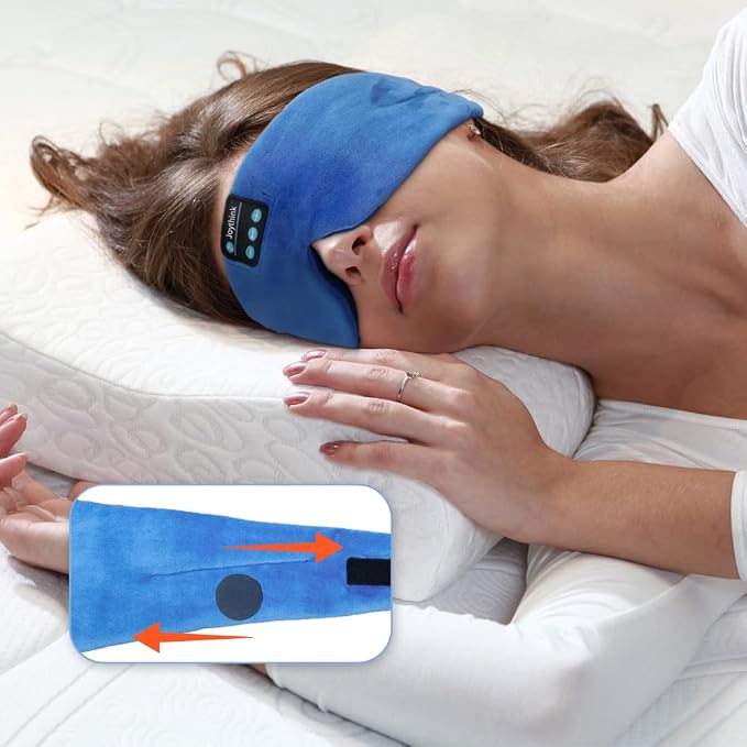Joythink Sleep Headphones Bluetooth Headband Sleeping Eye Mask Kids Children - Image 8