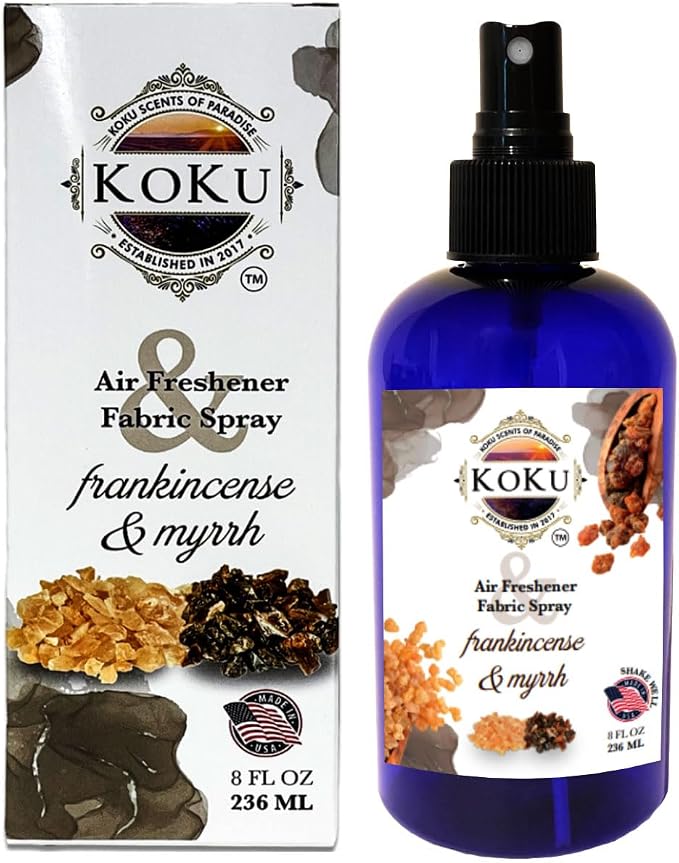 Frankincense Myrrh Air Freshener by KoKuScentsofParadise