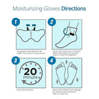 Epielle Assorted Foot Mask 5 Pairs, Deep Moisturizing Socks - Image 9