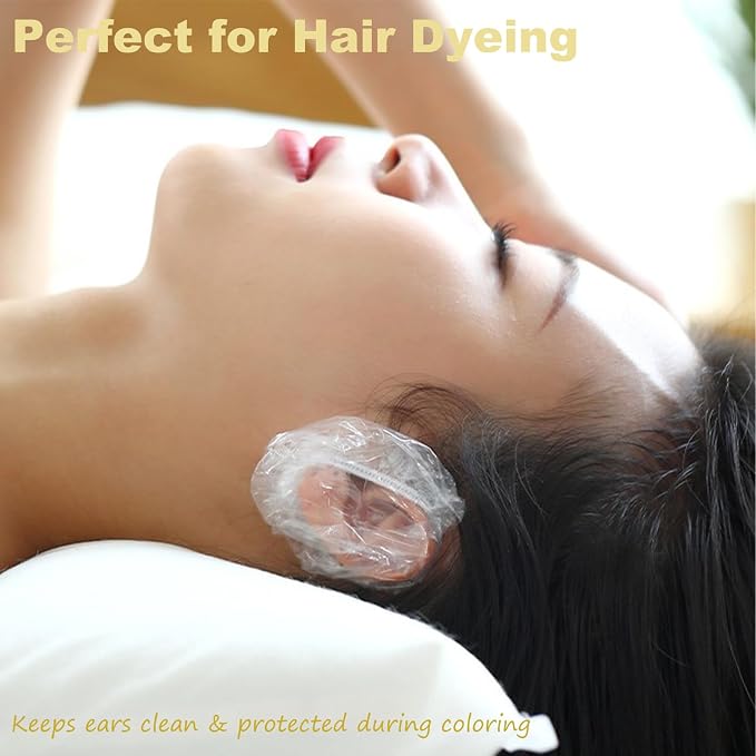 Disposable Ear Covers – 600 Pcs Soft Elastic Plastic Ear Caps - Image 4