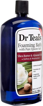 Dr. Teals Foaming Bath Variety Gift Set Shea Butter & Almond Oil, Melatonin - Image 2