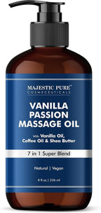 MAJESTIC PURE Vanilla Passion Massage Oil by BeautyandPersonalCare