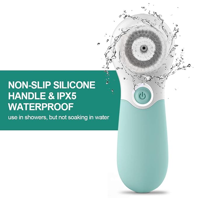 Facial Cleansing Brush Electric Facial Exfoliating Massage Brush - Image 5