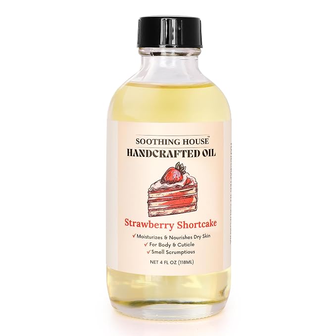 Strawberry Shortcake Body Oil: Moisturizing Body Oil - Image 2