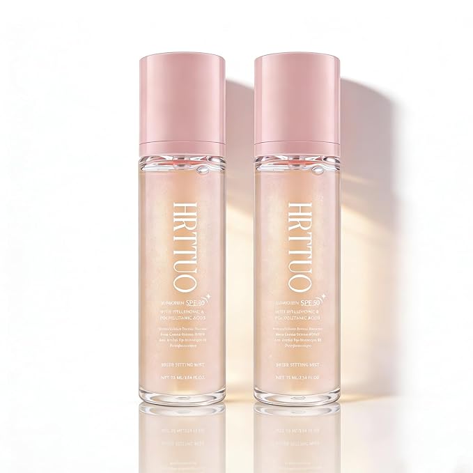 Sheer Setting Mist Sunscreen SPF 50, Makeup-Friendly Setting Mist by Unknown