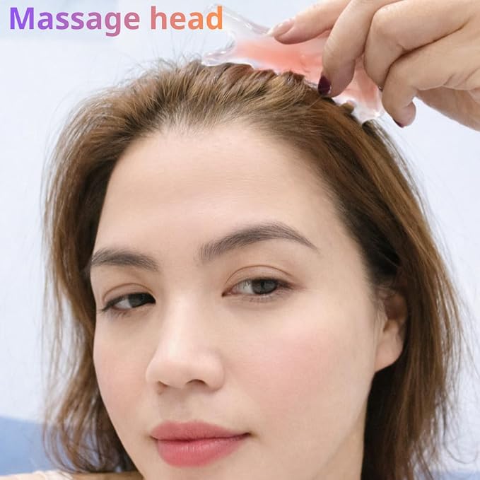 Pink Gua Sha & Massage Comb Set – Massage Tool - Image 9