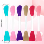 6PCS Silicone Face Mask Brush, Flexible Silicone Brush Applicator - Image 3