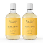 Deep Steep Bubble Bath, Grapefruit Bergamot 17 oz – Hypoallergenic, Clinically by DeepSteep