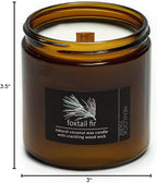 Hemlock Park Foxtail Fir Apothecary Hand-Poured Scented Candle | Crackling Wood - Image 6