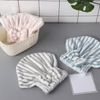 Microfiber Hair Towel Cap, Soft Absorbent Quick Drying Cap - Image 6