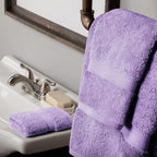 SUPERIOR Egyptian Cotton Pile 3 Piece Towel Set, Includes 1 Bath, 1 Hand - Image 7