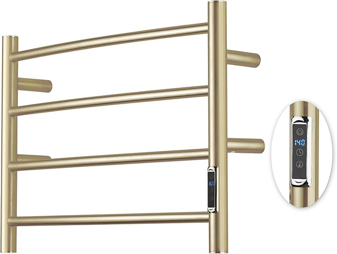 Heated Towel Racks for Bathroom, Wall Mounted Electric Towel Warmer Racks by BLARALA