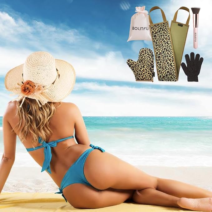 4 Pack Self Tanning Mitt Applicator Kit, - Image 7