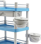 Salon Storage Cart, 3 Tier Rolling Beauty Organizer - Image 5