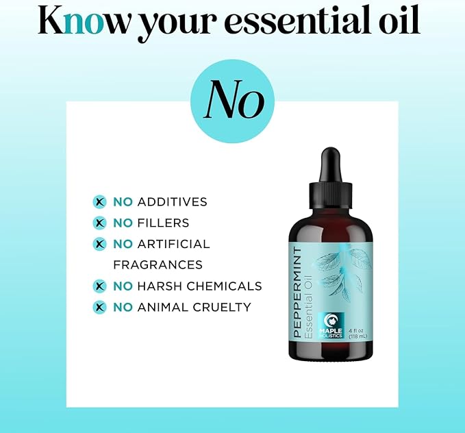 Peppermint Essential Oil for Diffuser Aromatherapy - Image 3