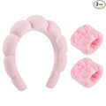 WSICSE Sponge Pink Spa Headband by WSICSE