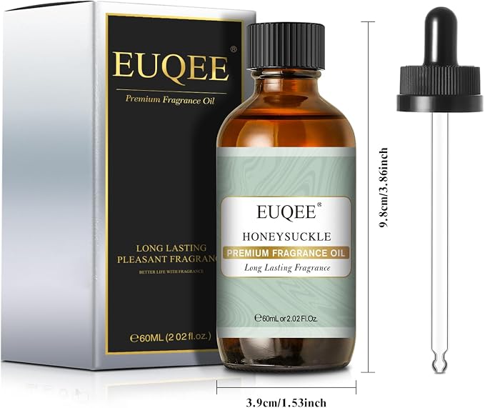 EUQEE Honeysuckle Fragrance Oil 60 ml Premium Fragrance Essential Oil - Image 7