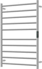 Towel Warmers for Bathroom, Heated Towel Rack Large, Smart Timing & Temperature by AQUATREND