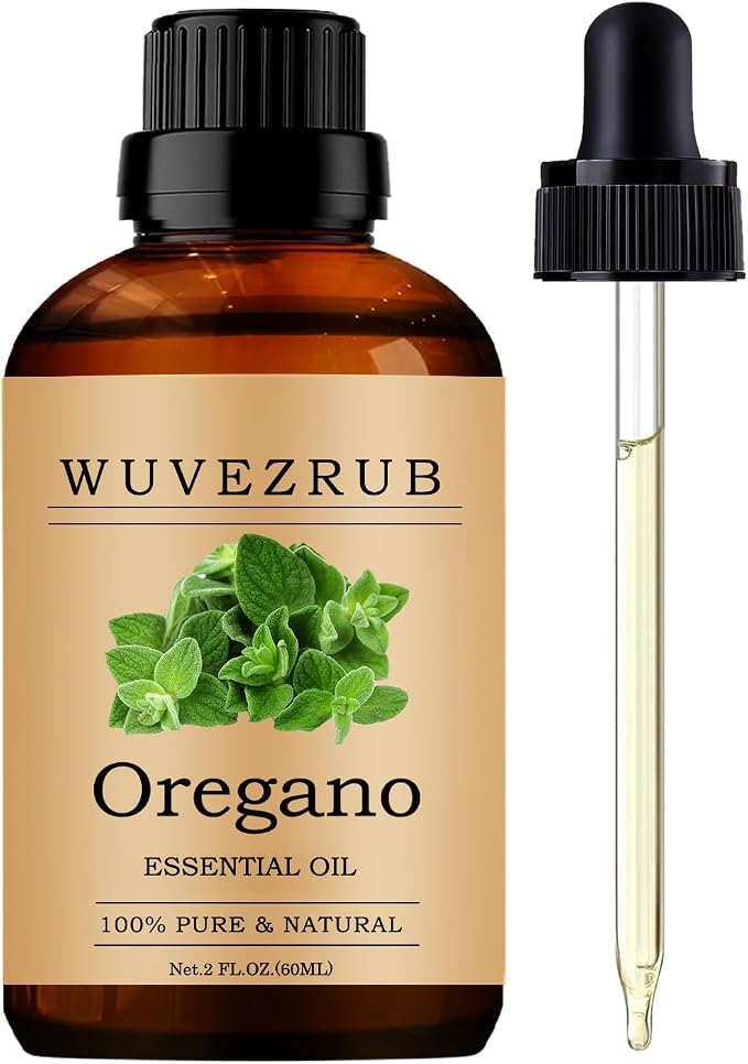Oregano Essential Oils, 60ML Pure and Natural Essential Oil by WUVEZRUB