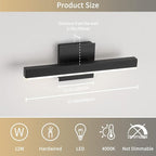 Joossnwell LED Bathroom Vanity Lighting Fixture Modern Bath Light Bar 15.75inch - Image 6