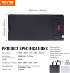 VEVOR Sauna Blanket for Detoxification, Portable Far Infrared Sauna for Home - Image 7