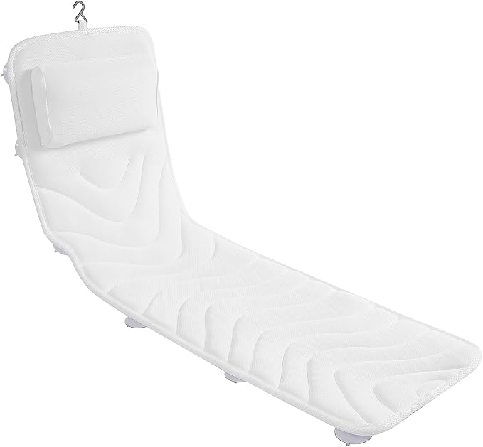 Full Body Bath Pillow for Bathtub, Non-Slip Bath Pillows for Tub, Spa Bathtub by IdleHippo