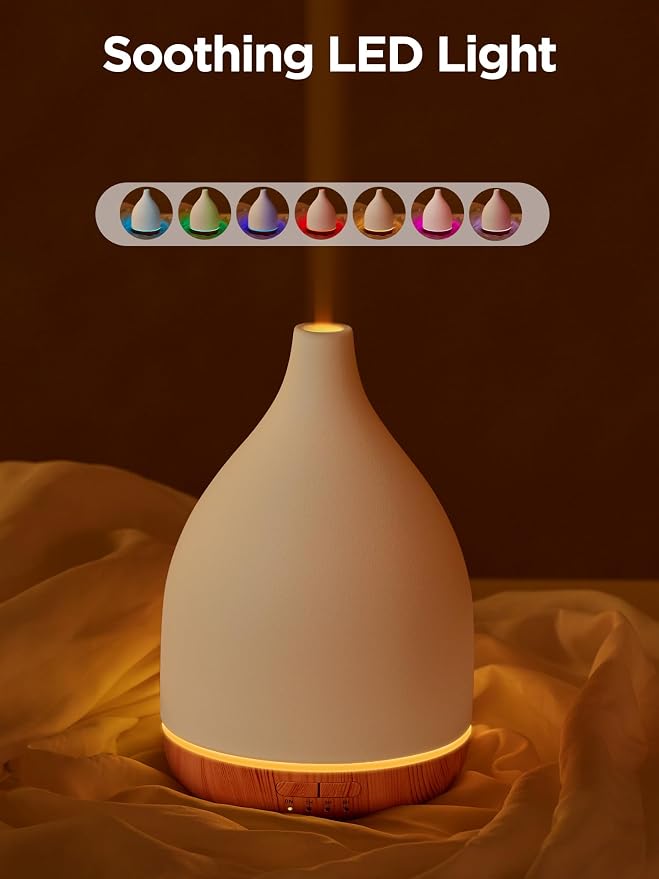 InnoGear Oil Diffuser, 300ML Ceramic Diffuser - Image 5