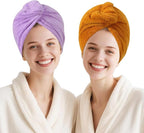 Microfiber Hair Drying Towel Wrap by Unknown
