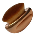 Foundation Brush Palm Makeup SOFT Kabuki Dome Shaped Face Body Shimmer Oil SPF by ALAZCO