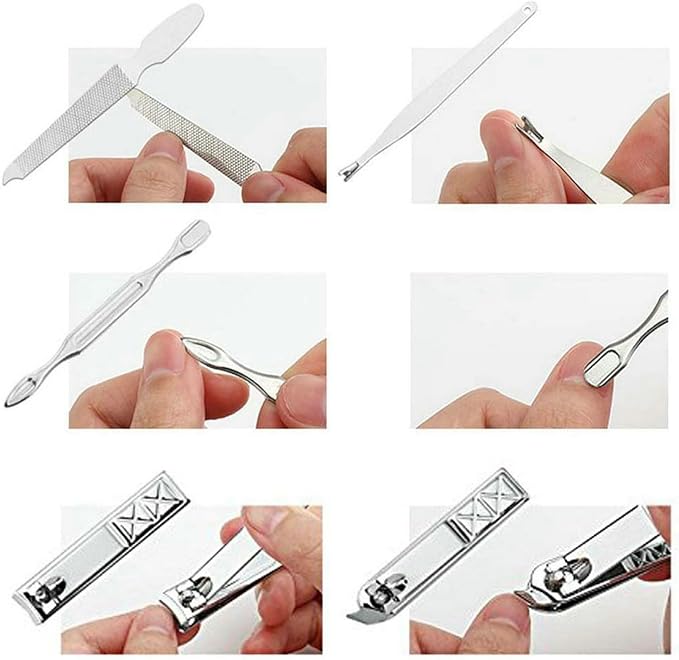 Nail Clippers Set Men Personal Care Tools Accessories Professional Manicure - Image 5
