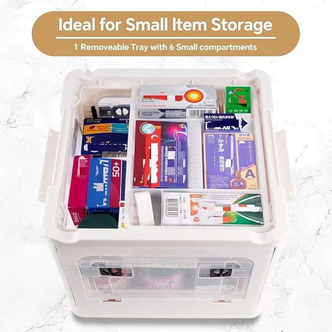 HEY FOLY 22qt Medicine Organizer Storage Box - Image 5