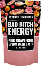 Explicit Essentials Bath Salts for Women, 12oz Tropical Refresher Epsom Salts by ExplicitEssentials