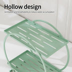 Green Perfume Organizer for Dresser, 2-Tier Bathroom Counter Organizers - Image 5