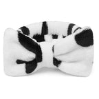 Huachi Spa Headbands for Women Washing Face, Cow Print, Soft Microfiber Hair by Huachi