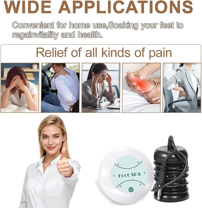 Portable Ionic Detox Foot Spa Machine, Ion Cleanse Foot Care Kit - Image 5