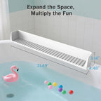 Bathtub Splash Guard PlayPad Shelf Area - Image 6